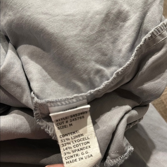 Cut Loose Elegant Gray Wide-Leg Pants - Picture 3 of 10